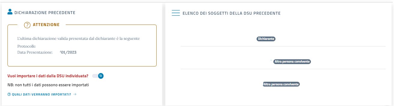 Recupero componenti da altra Dsu