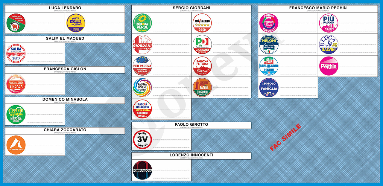 Elezioni Padova 2022
