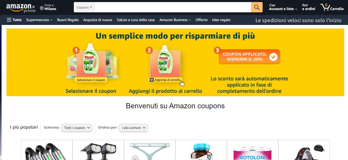 Amazon Coupons