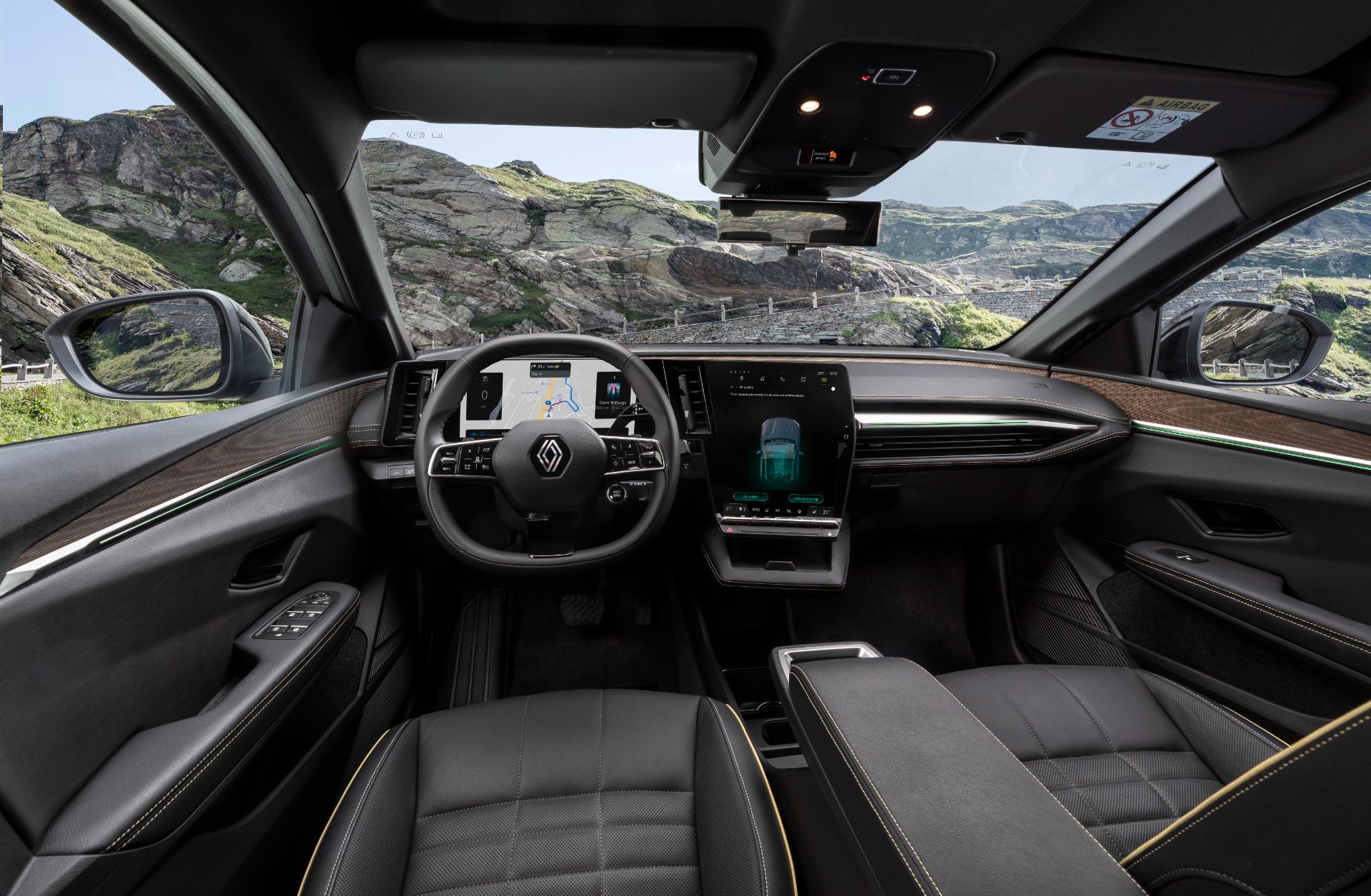 Renault Megane E-Tech interno