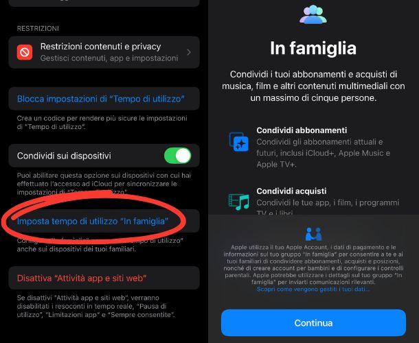 Parental Control su iOS