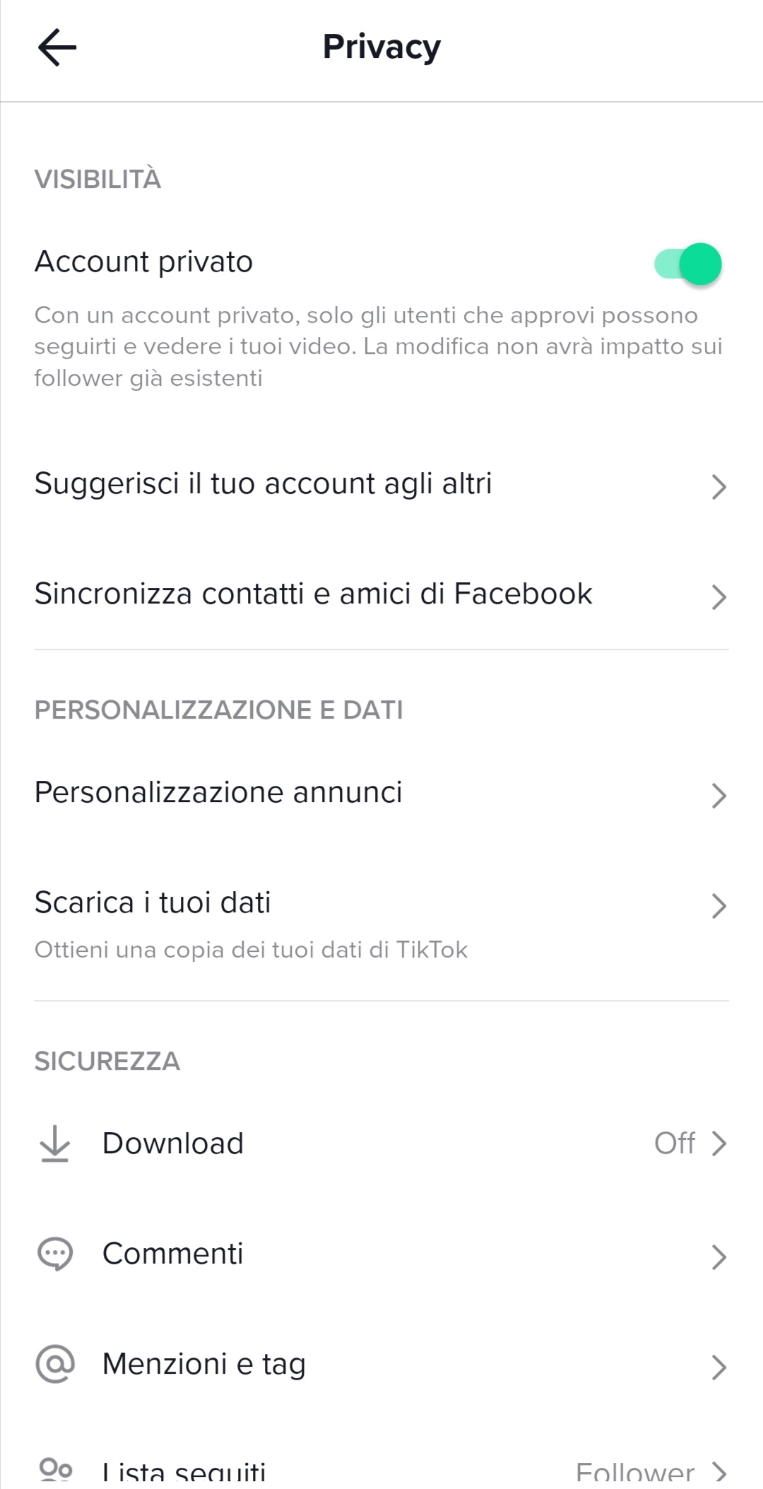 Privacy