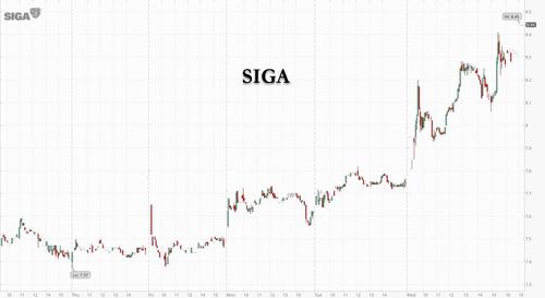 Andamento del titolo di SIGA Technologies