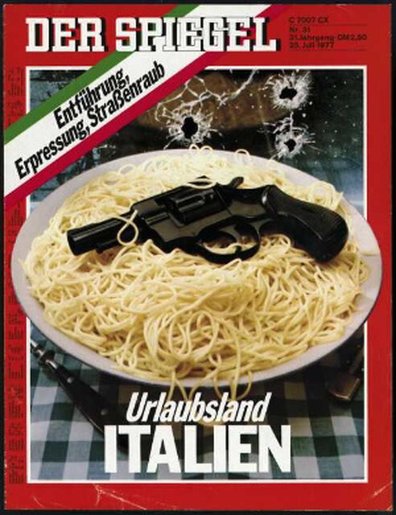 Copertina Der Spiegel, 25 luglio 1977