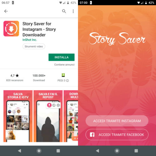 Scaricare video da Instagram