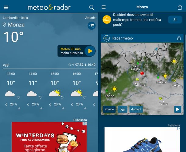 Meteo & Radar