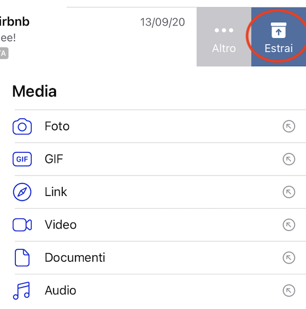 Togliere da archivio chat WhatsApp Togliere da archivio chat WhatsApp