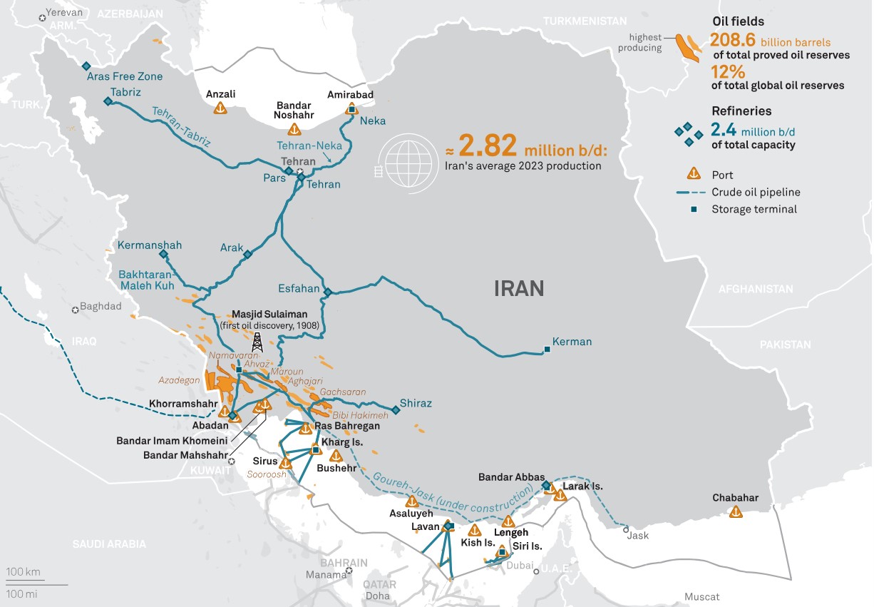 Petrolio in Iran