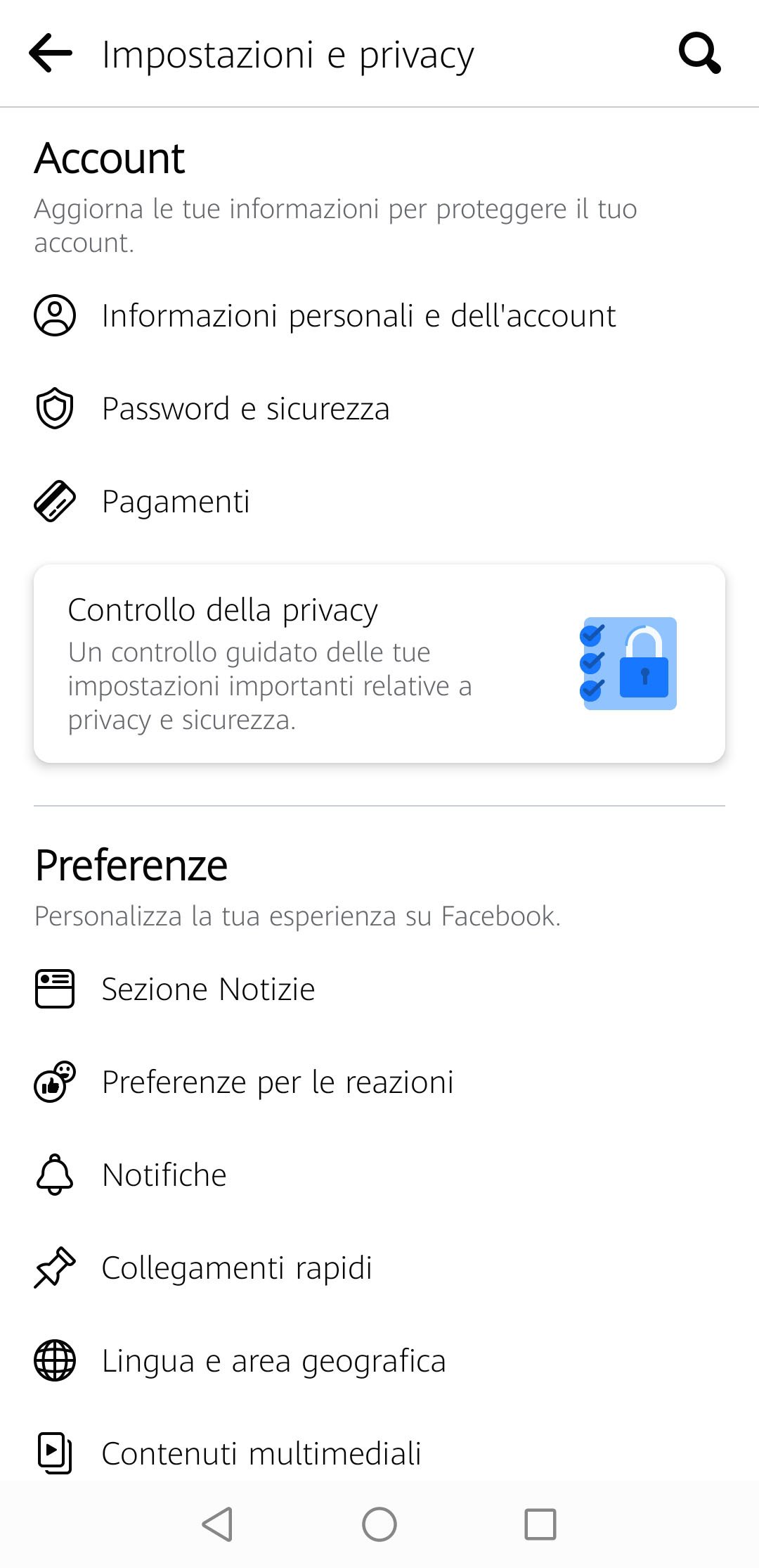 Come cambiare nome su Facebook