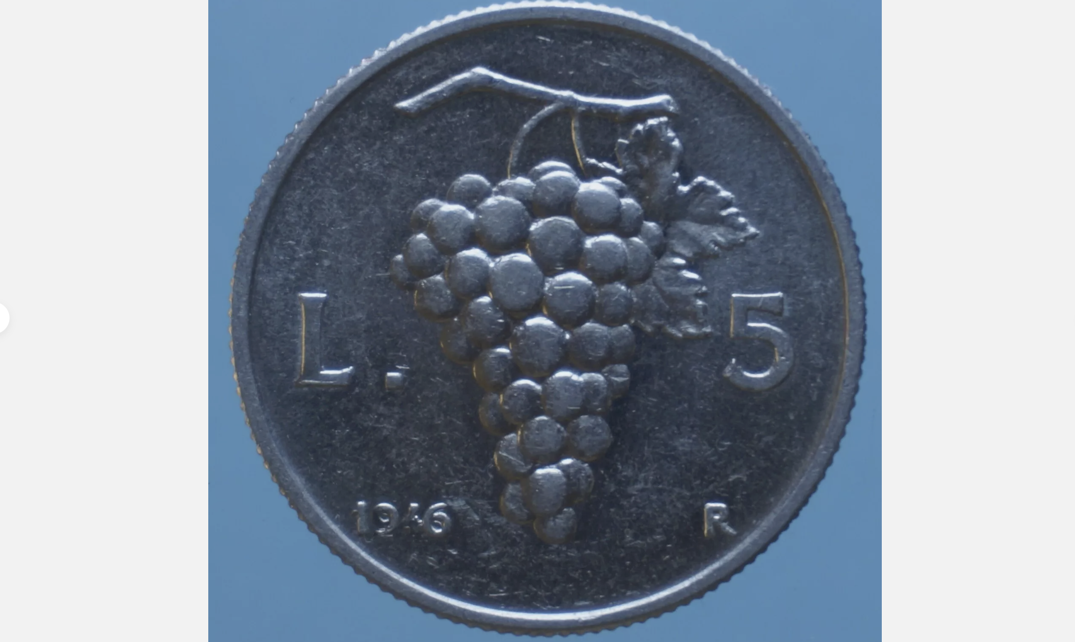 5 Lire “Uva”