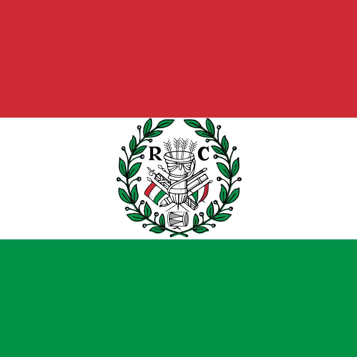 Tricolore della Repubblica Cispadana