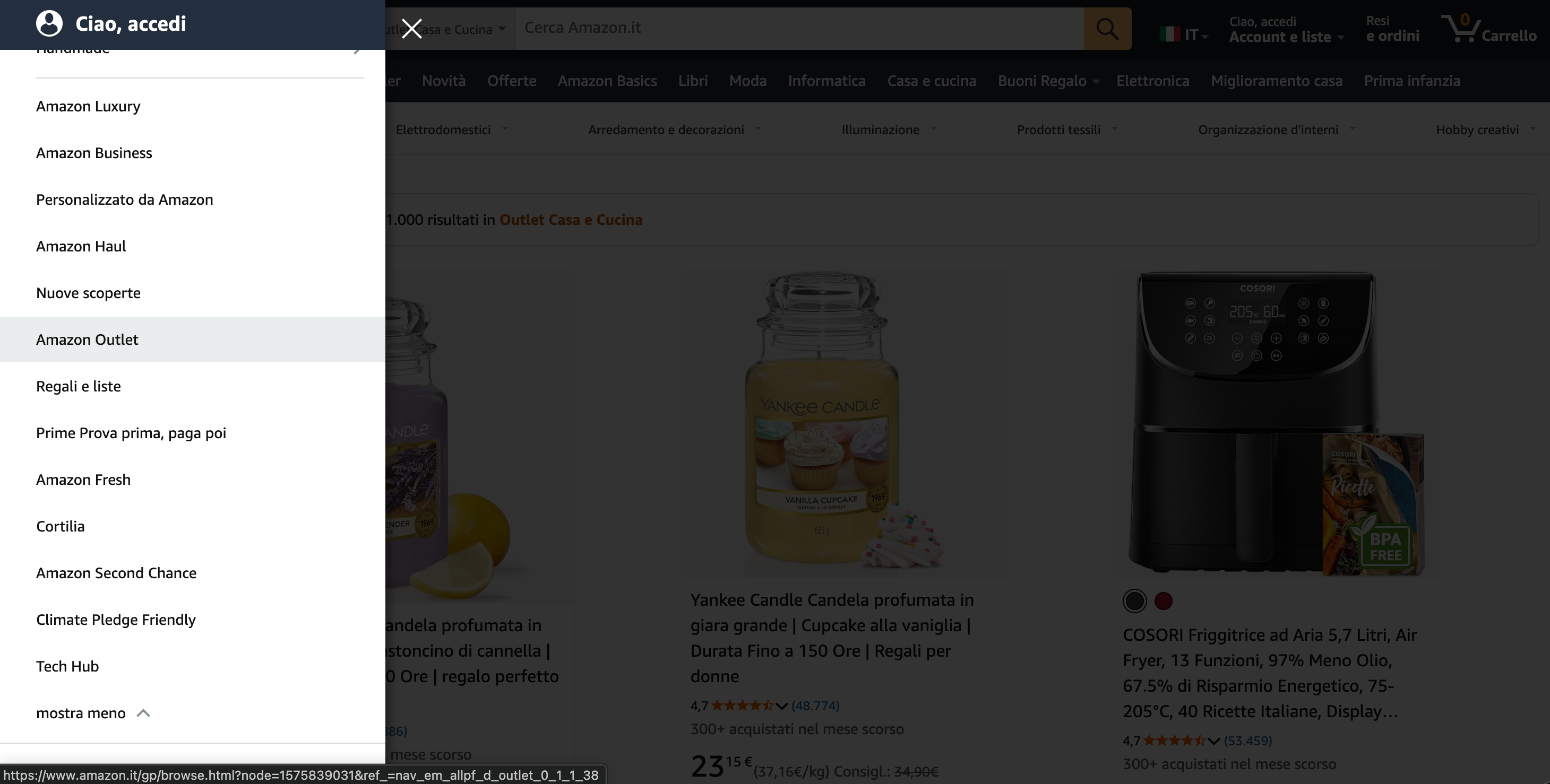 Amazon Outlet