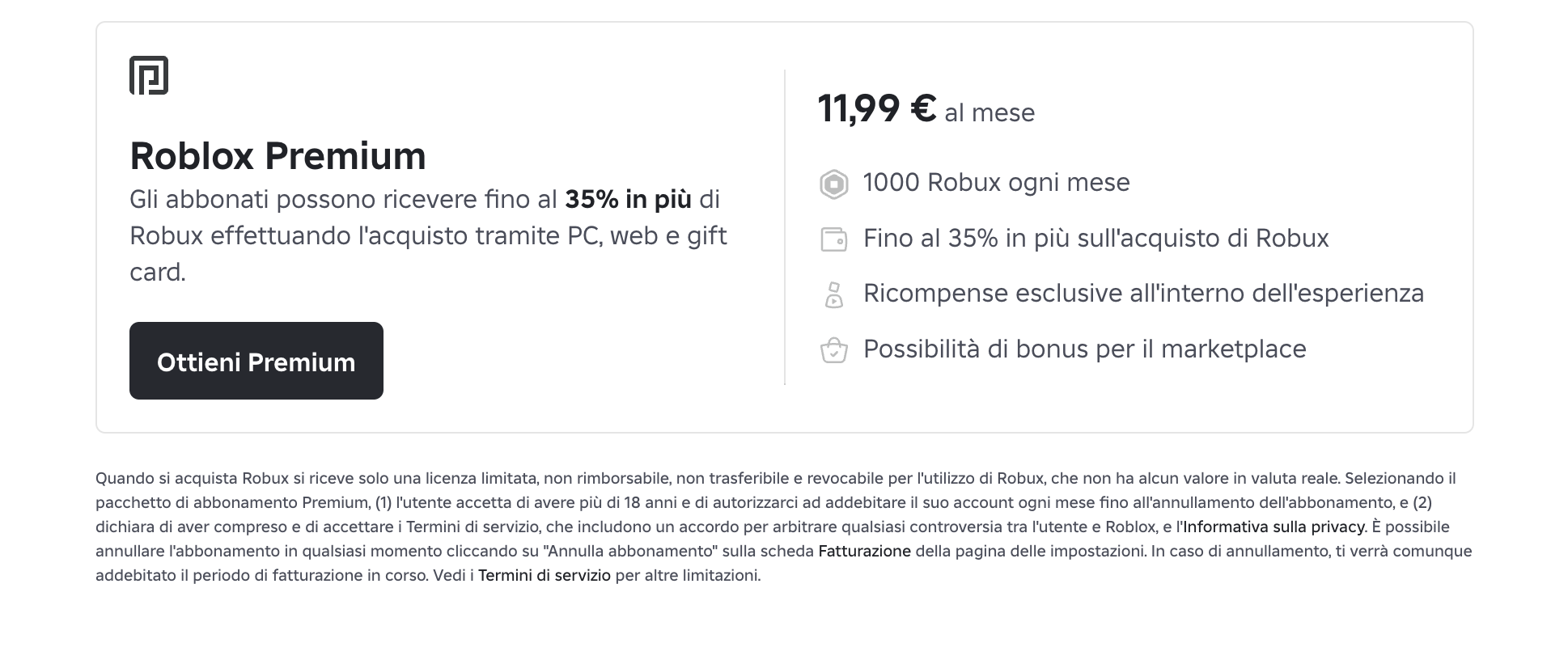 Roblox Premium