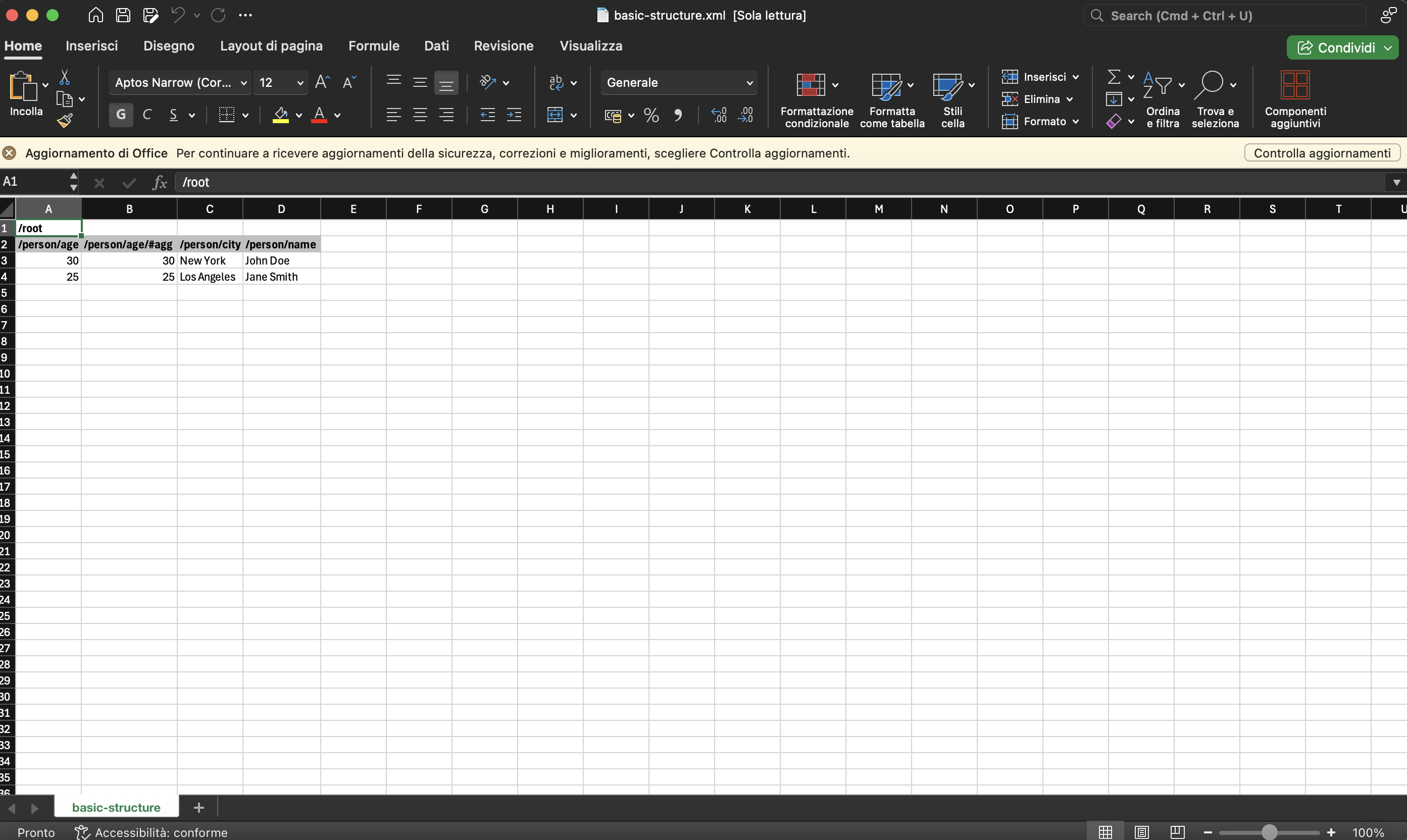 Microsoft Excel