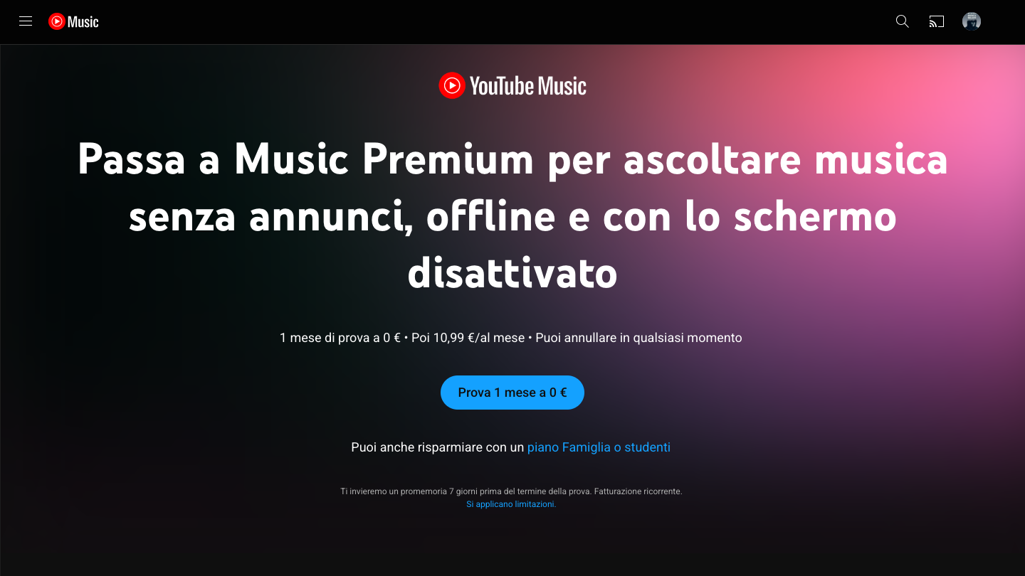YouTube Music Premium