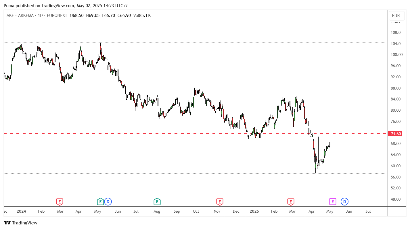Grafico Arkema 
