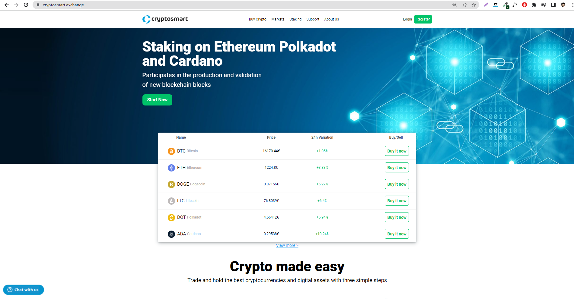 Arriva Cryptosmart Exchange