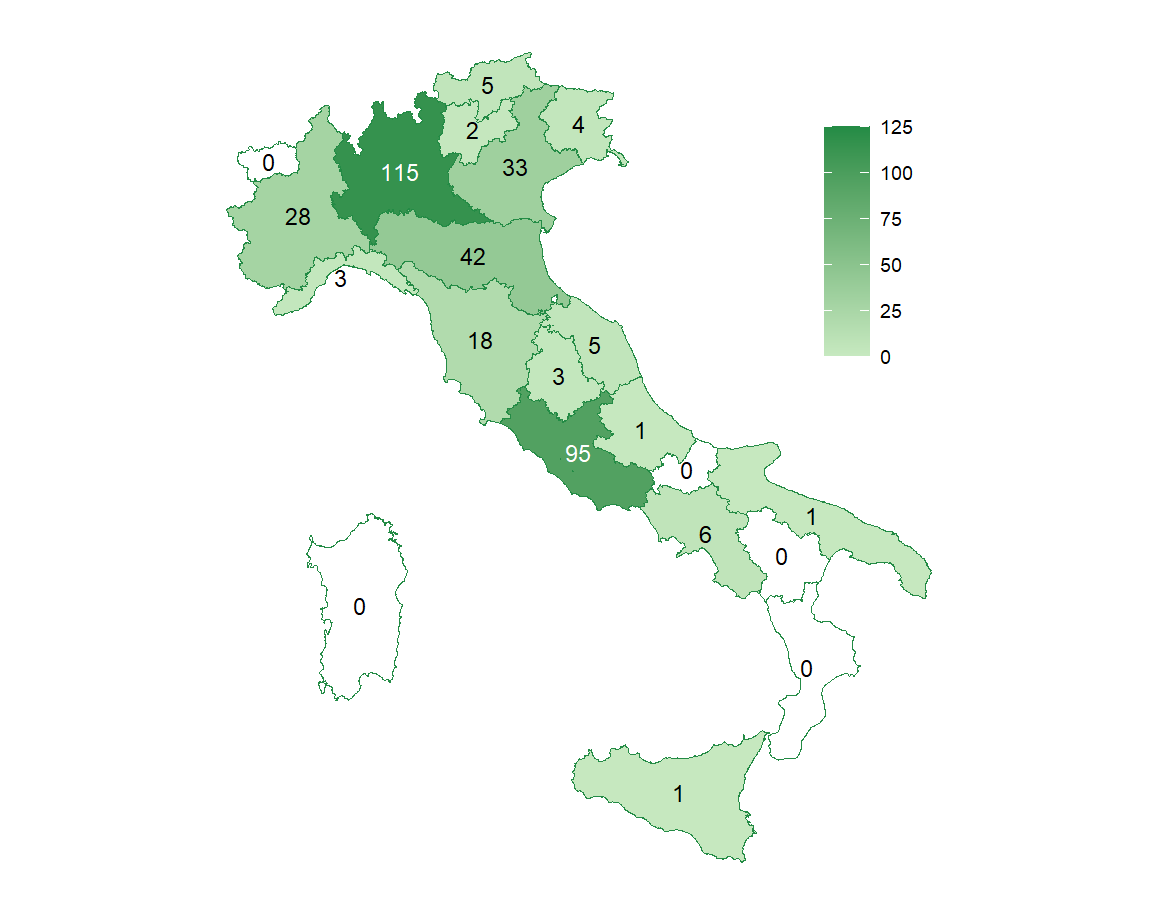 Casi dengue in Italia nel 2023