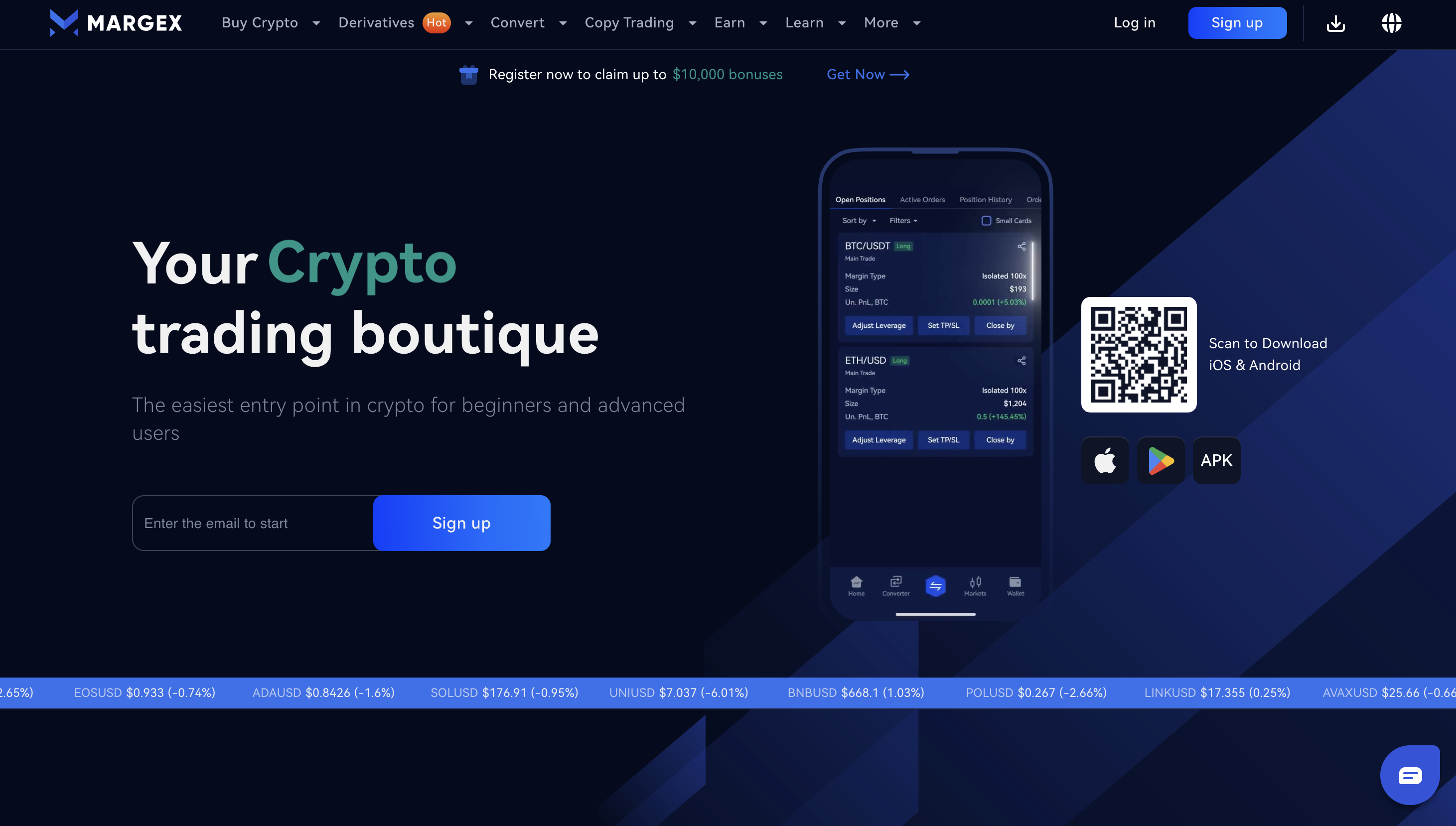Margex Wallet