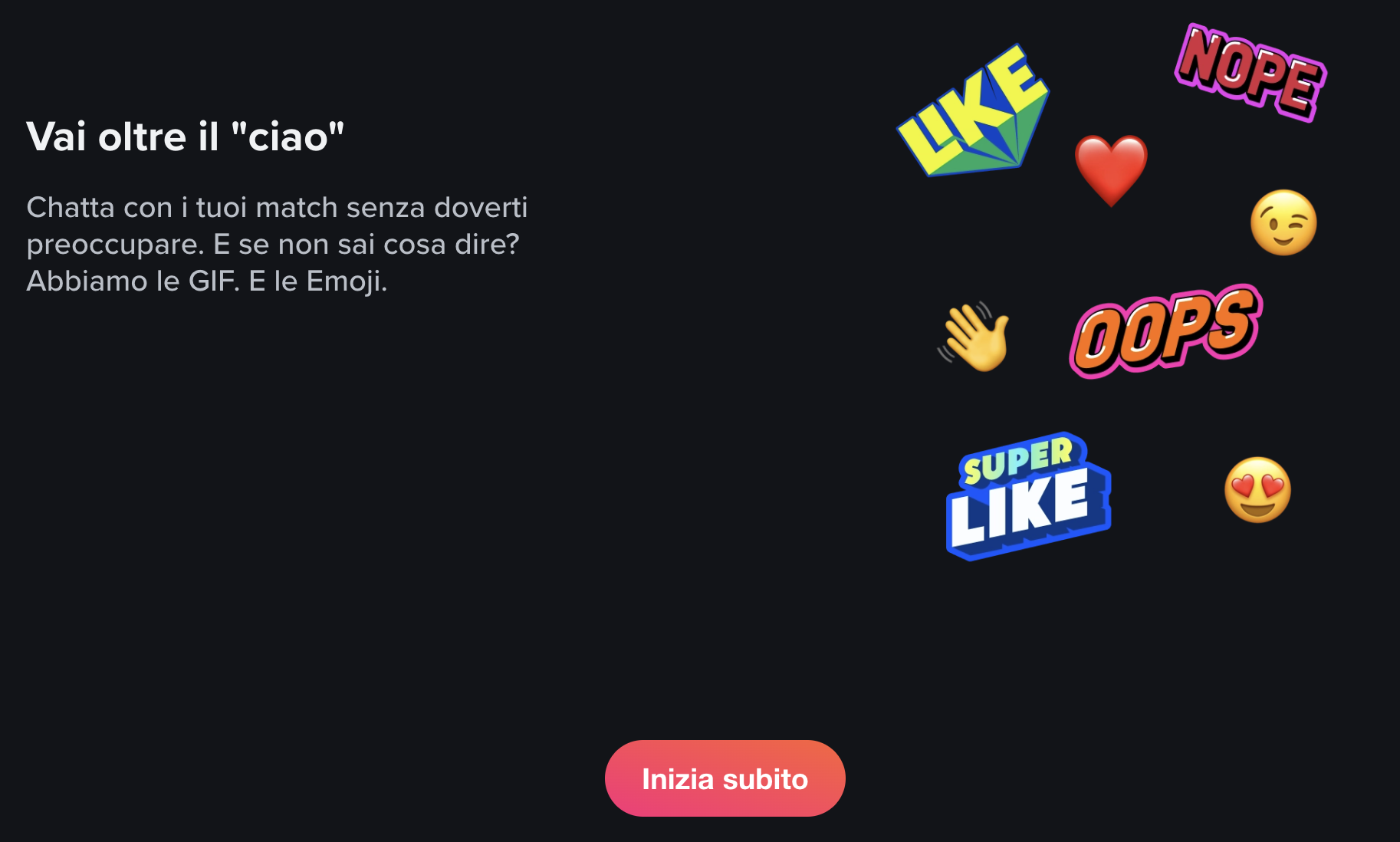 Chattare su Tinder
