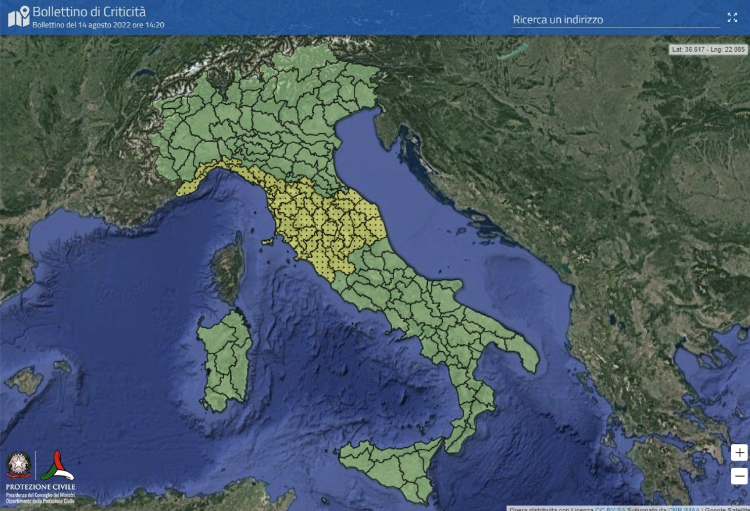 Allerta meteo