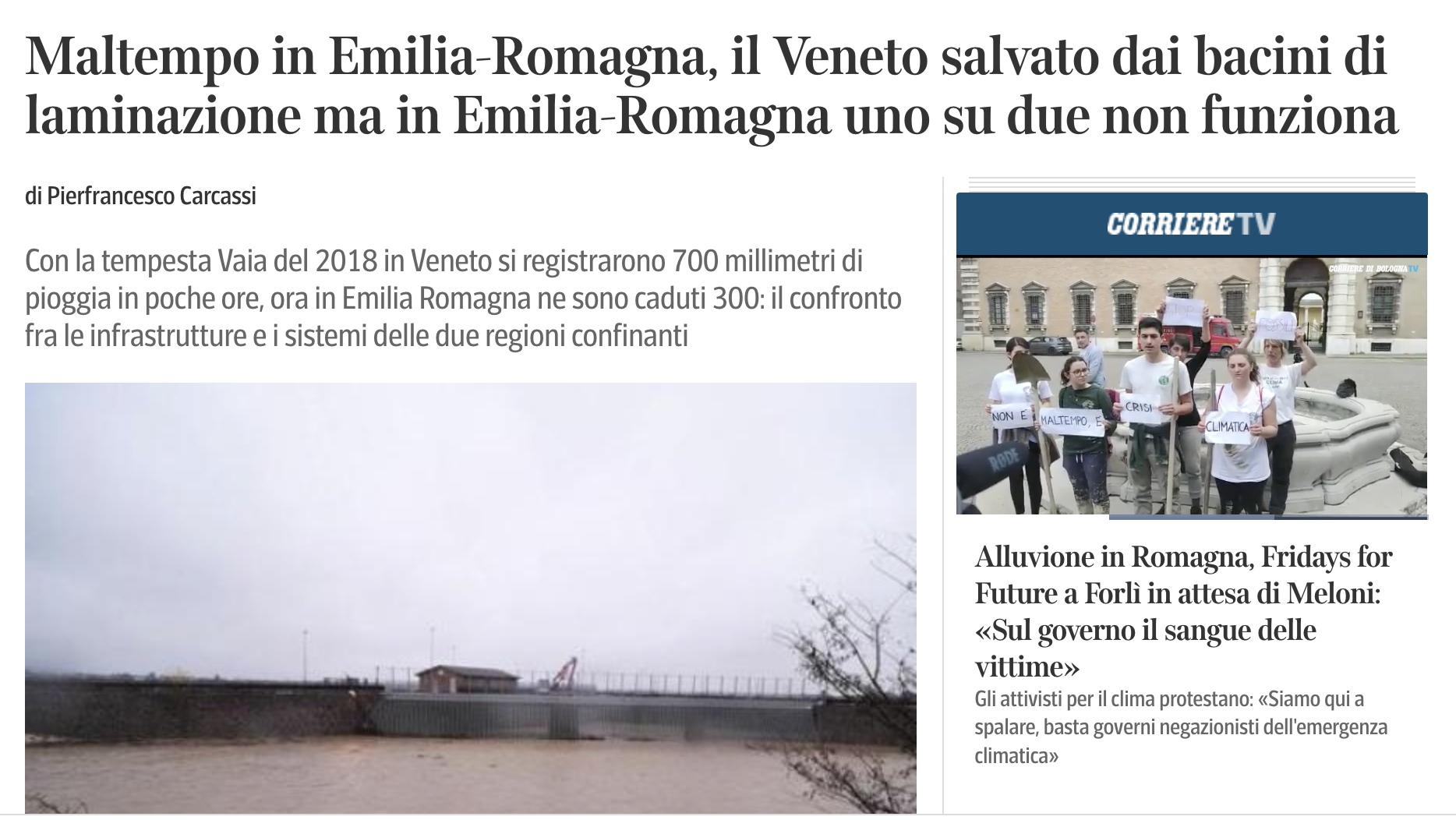 Corriere Bologna 18 maggio 23