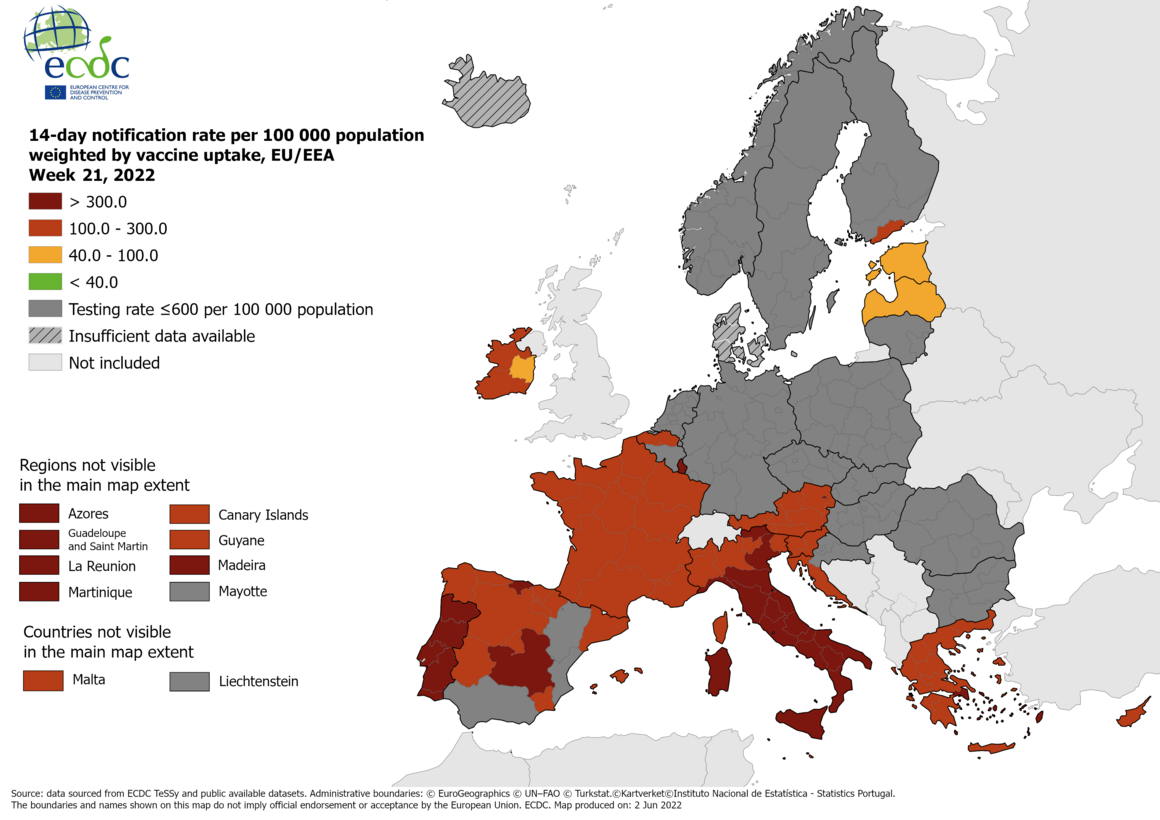 Mappa Europea