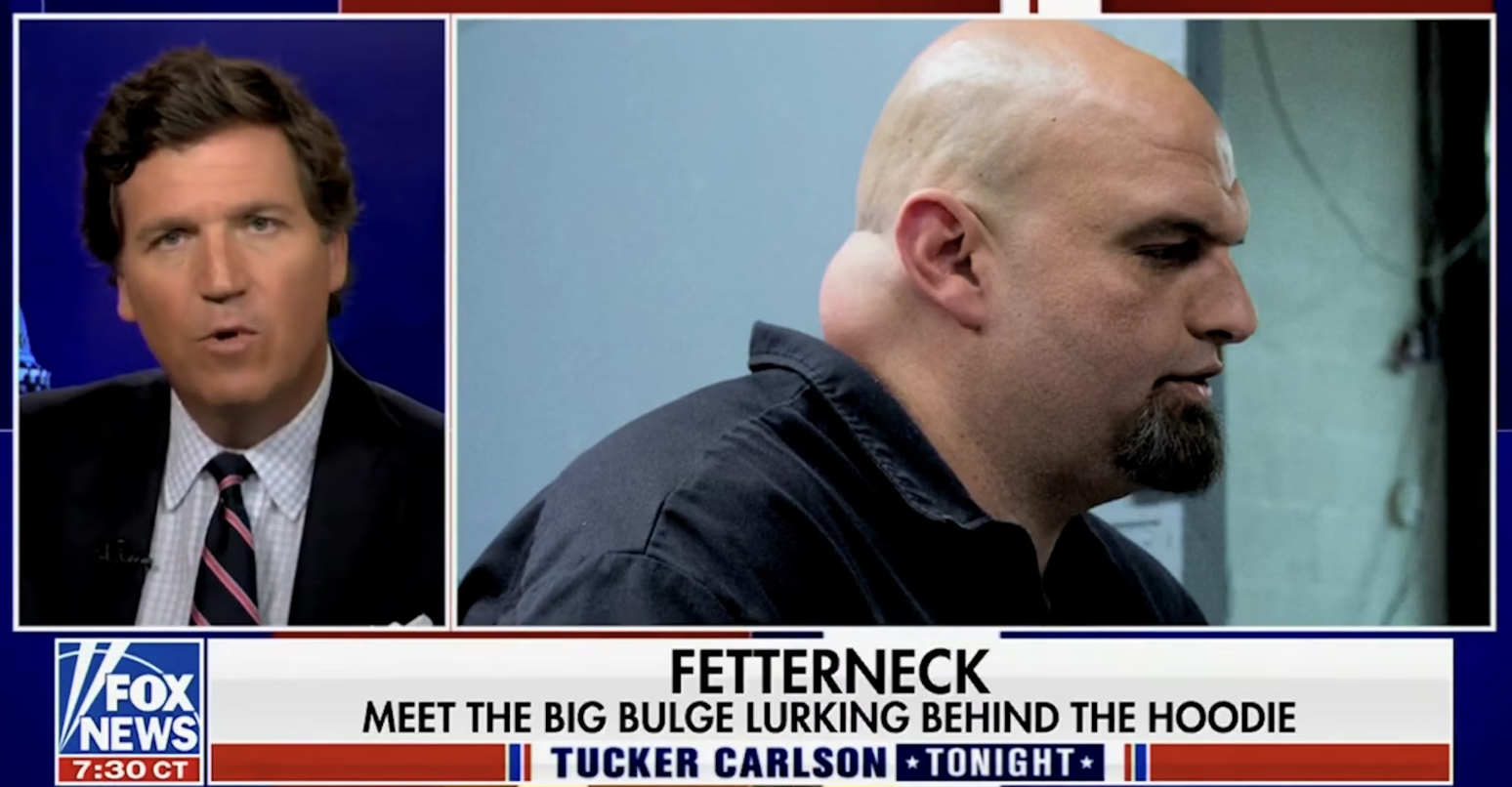 Tucker Carlson vs Fetterman Tucker Carlson vs Fetterman