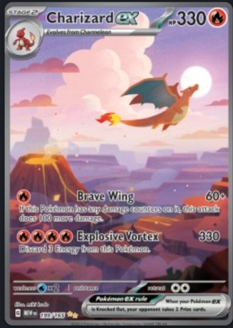 Charizard ex (Mew 199)