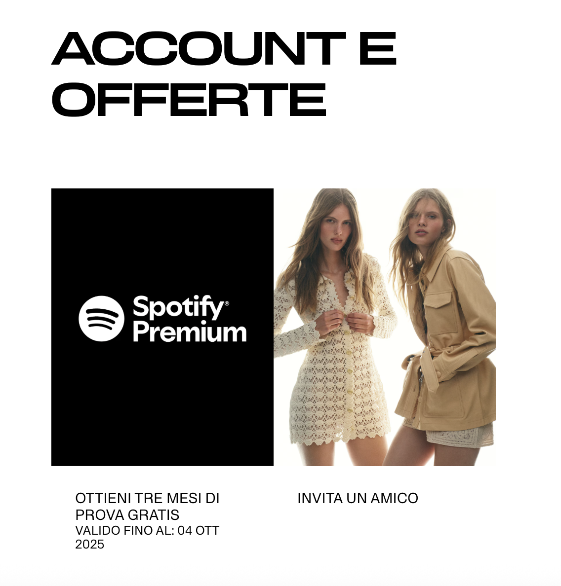 Spotify Premium con H&M
