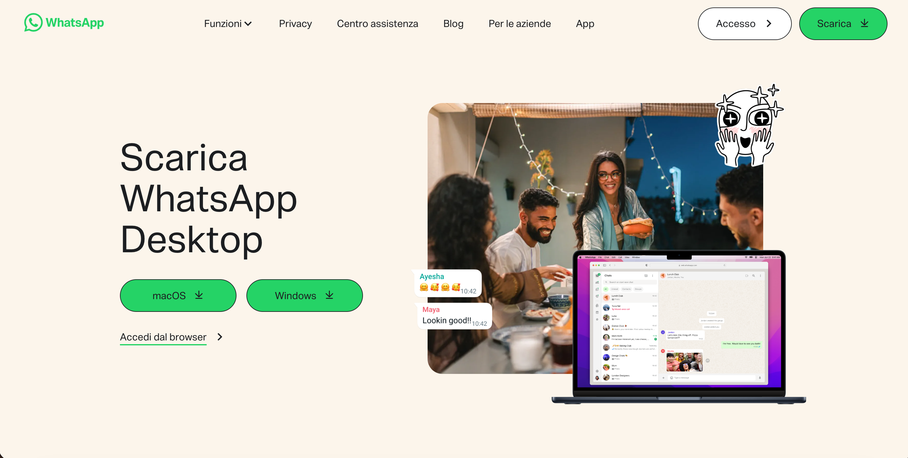 WhatsApp per PC