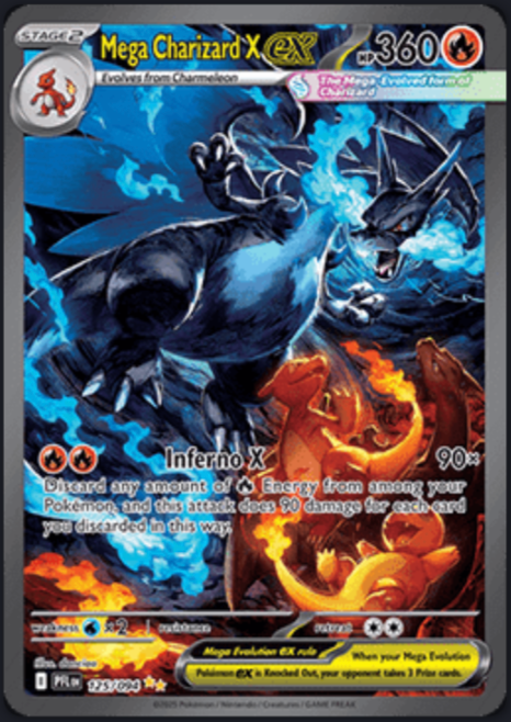 Mega Charizard X ex (PFL 125)