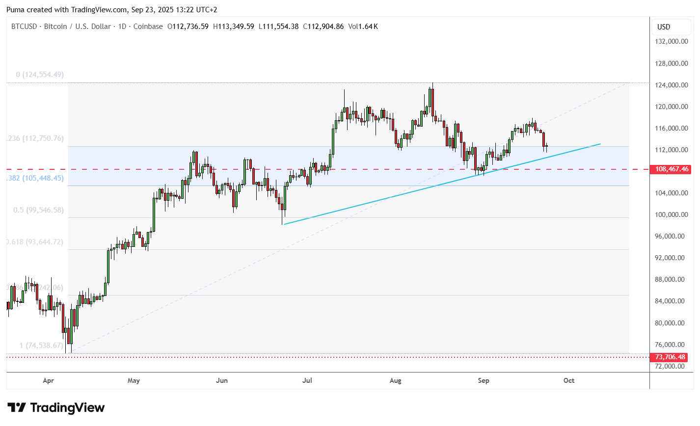Grafico Bitcoin 