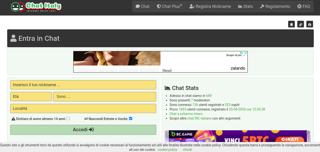 Chat Italy