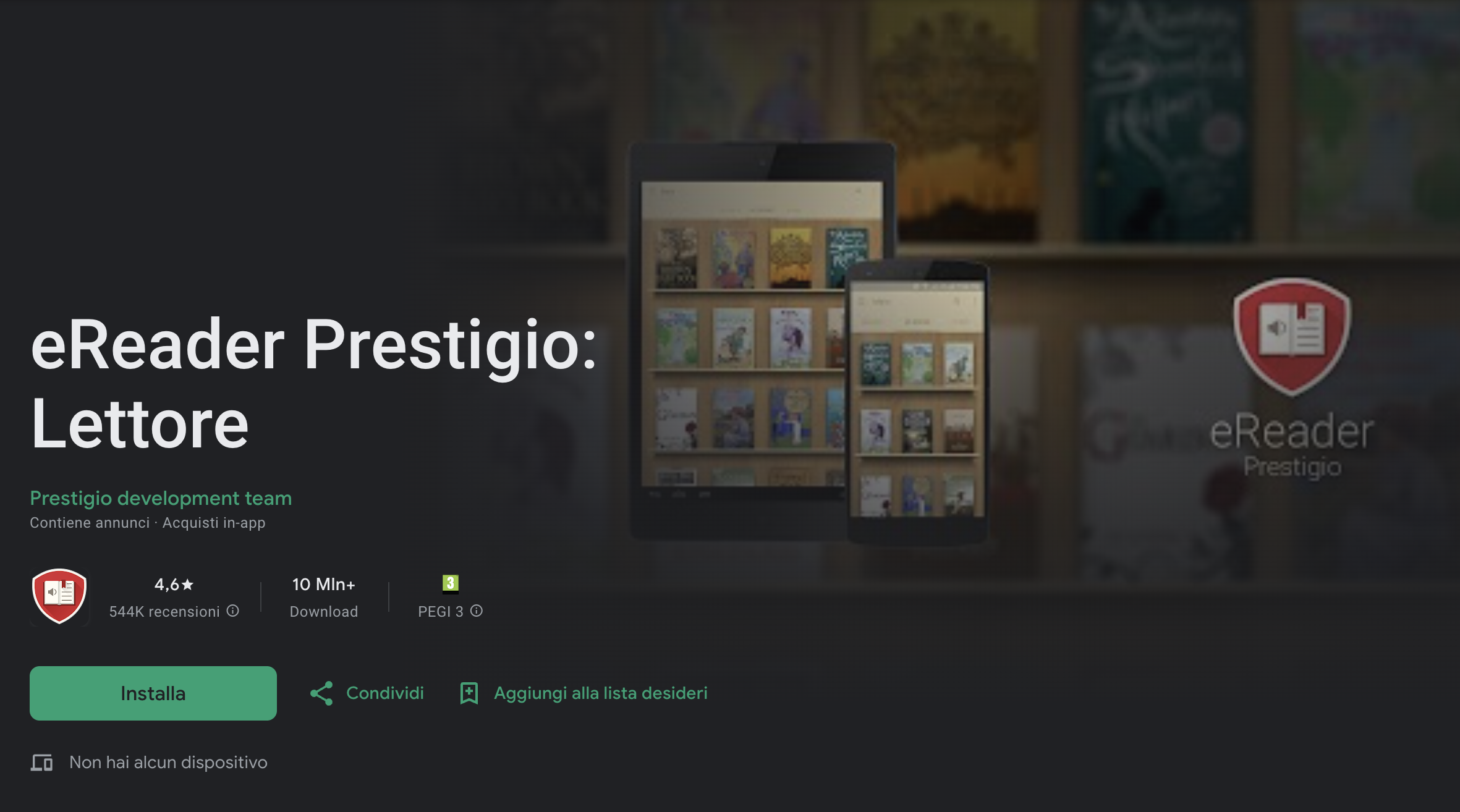 eReader Prestigio