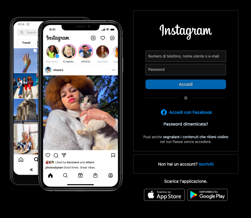 Instagram web