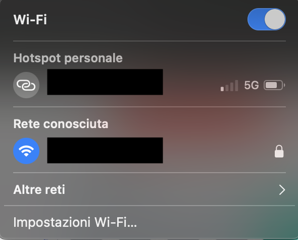 Come collegarsi a un hotspot