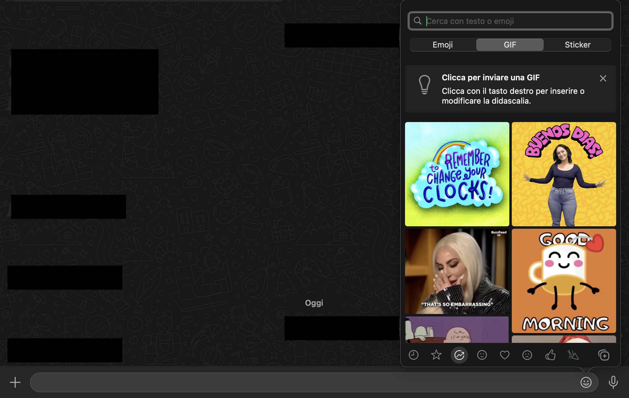 GIF di WhatsApp