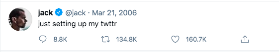 NFT primo tweet della storia