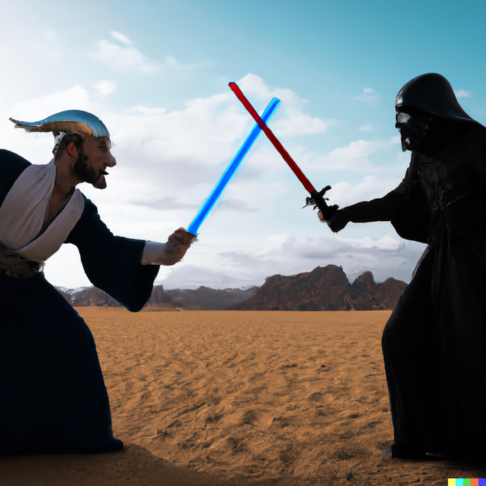 Aladdin e Darth Vader