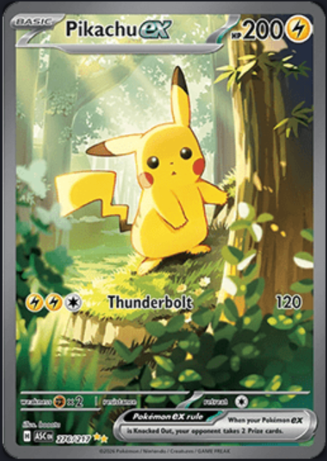 Pikachu ex (ASC 276)