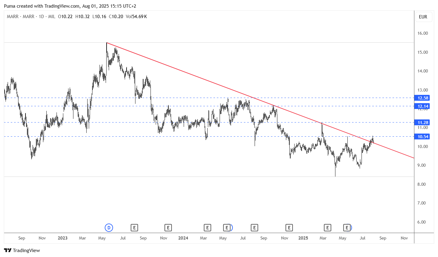 Grafico Marr