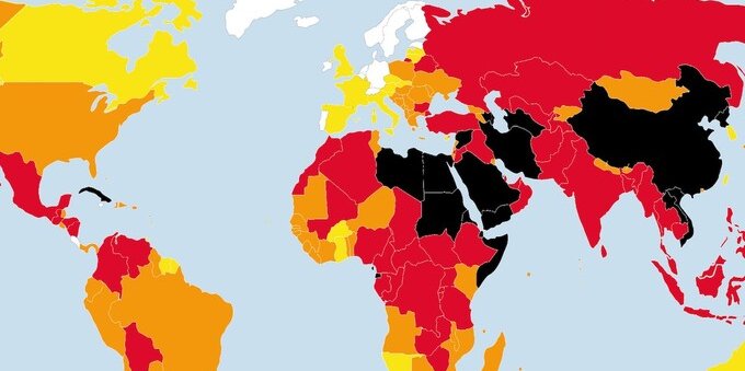 Libertà di stampa, l'Italia al 41° posto: peggio di Ghana e Burkina Faso