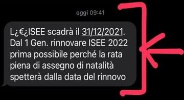 Bonus bebè, SMS Inps: quando serve il rinnovo dell'ISEE