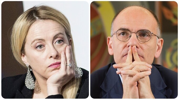 Sondaggi politici, arriva il sorpasso Pd: con il campo largo Letta davanti a Meloni