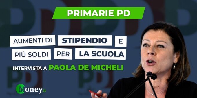 “Aumenti di stipendio, pensione dignitosa per i giovani e più soldi per la scuola”: le proposte di Paola De Micheli per le primarie del Pd