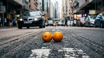 Hai visto delle arance in mezzo alla strada? Ecco cosa significano e come evitare la truffa