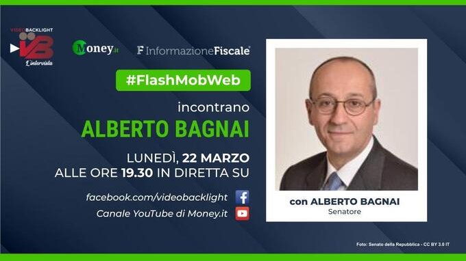 Alberto Bagnai ospite a #FlashMobWeb con Money.it oggi alle 19:30