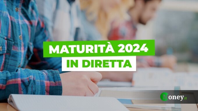 Tracce Maturità 2024, la prima prova in diretta. Ecco tutte le foto