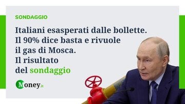 Italiani esasperati dalle bollette. Il 90% dice basta e rivuole il gas di Mosca 